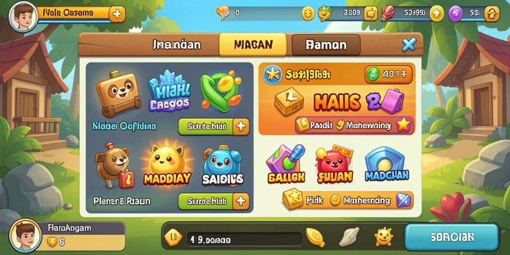 Tangkapan layar dari tampilan utama ASIA303.
