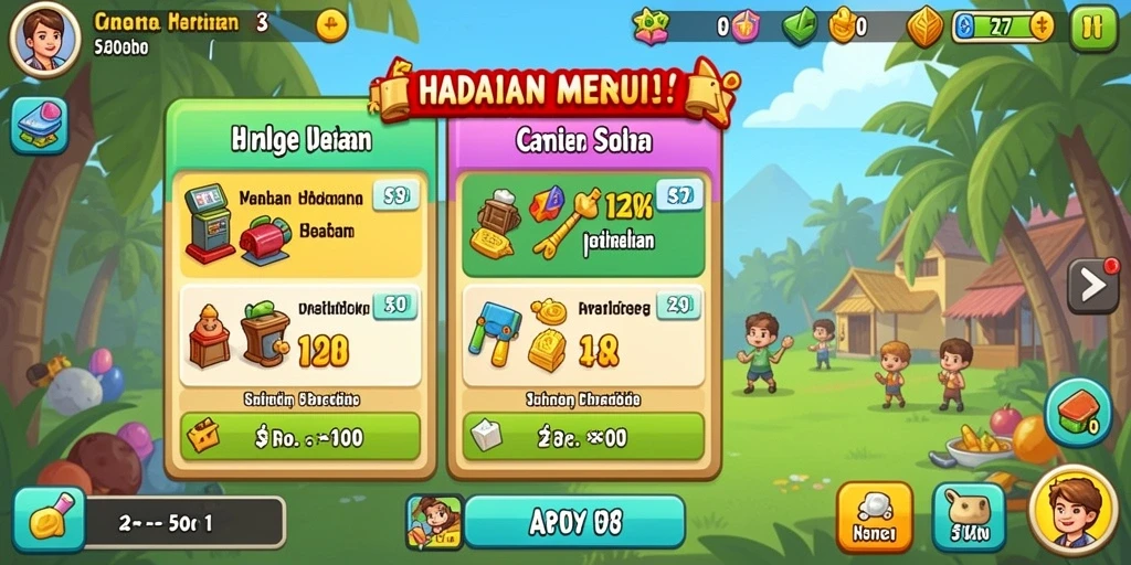 Tangkapan layar dari gameplay yang menegangkan di DUIT188.