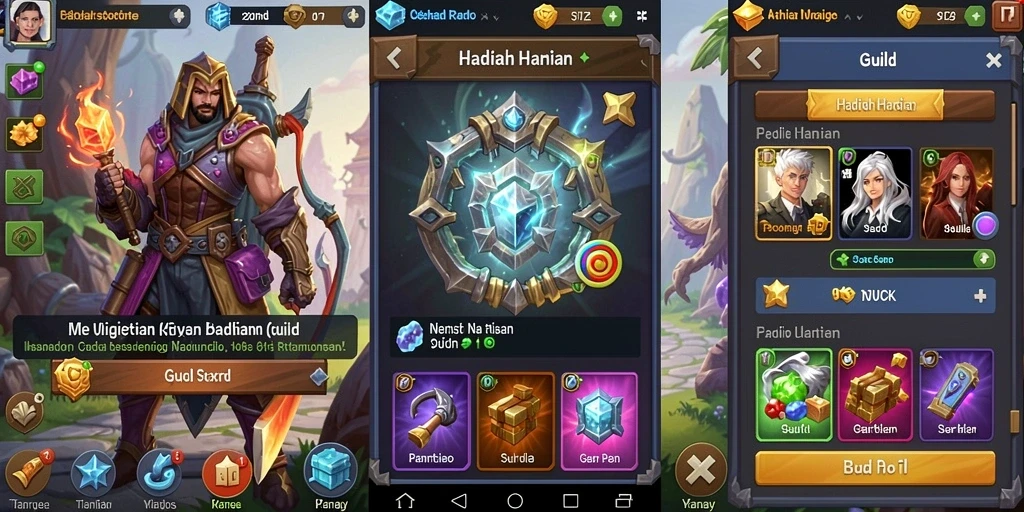 Screenshot menampilkan tampilan awal JKTGAME yang menarik.