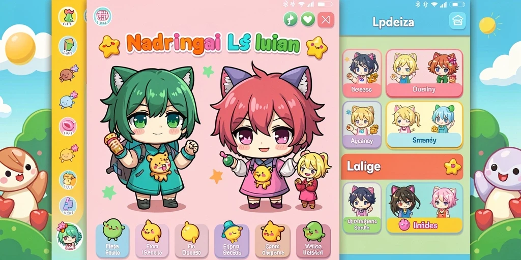 Screenshot menunjukkan mesin slot dengan tema tropis yang cerah.