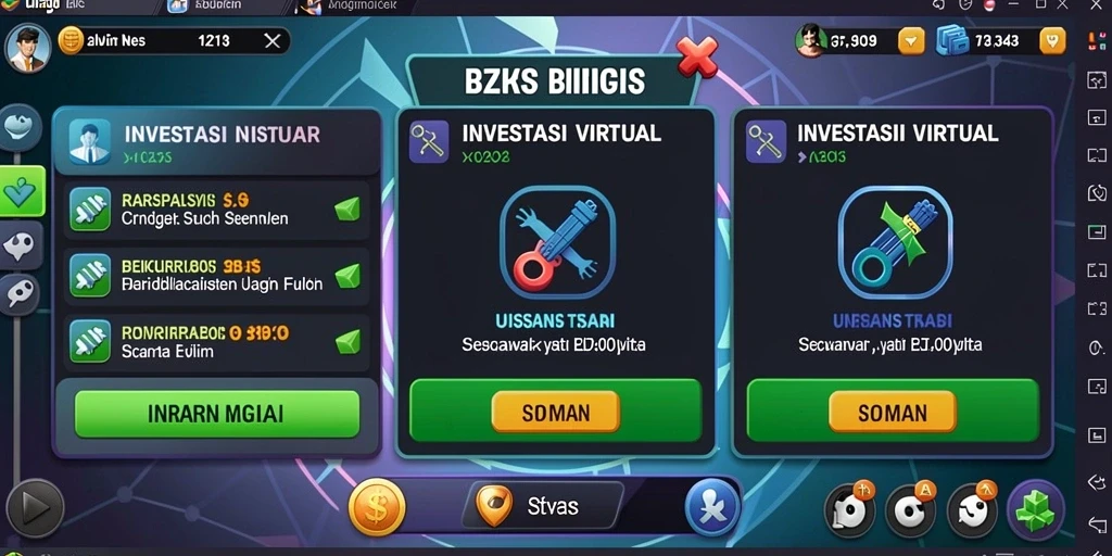 Tampilan antarmuka yang menarik dan user-friendly.