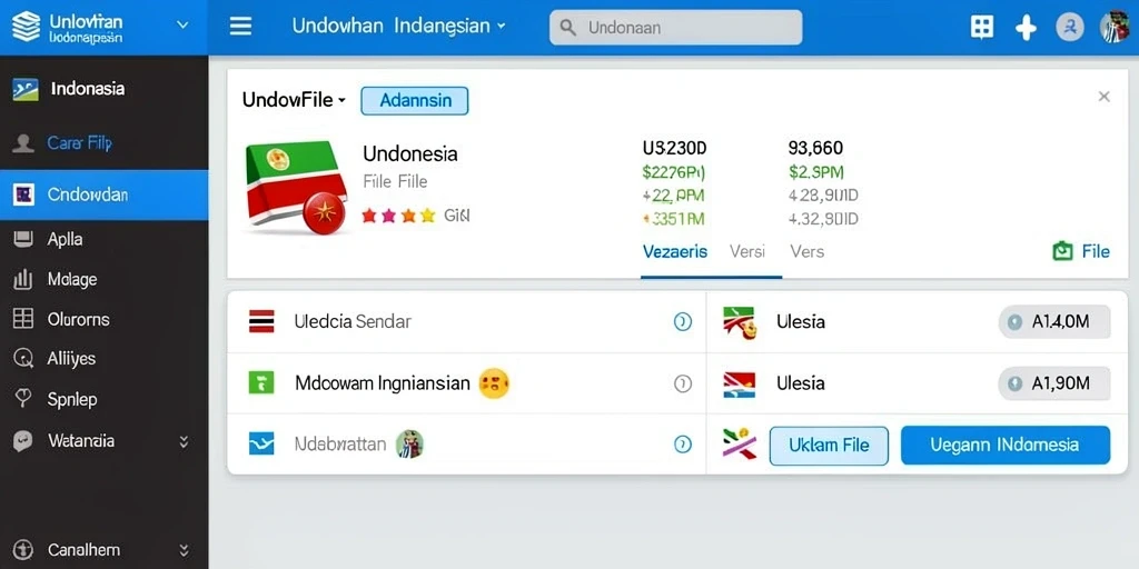 Tampilan awal yang menarik dan intuitif.