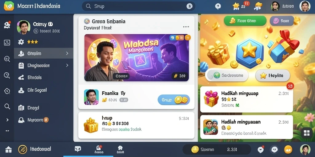 Tampilan awal PAKBOSTOGEL dengan antarmuka yang menarik.