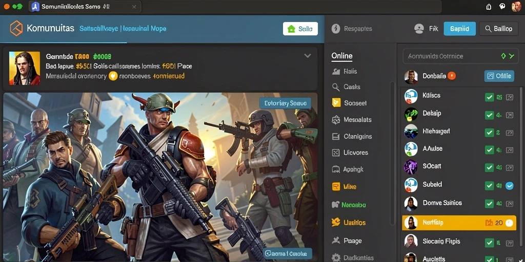 Tampilan utama aplikasi dengan desain modern.
