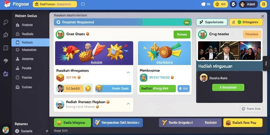 Tampilan antarmuka yang user-friendly.