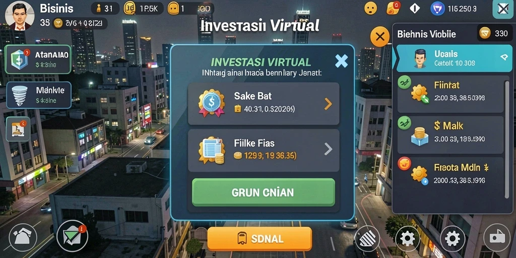 Tampilan awal aplikasi yang modern dan menarik.